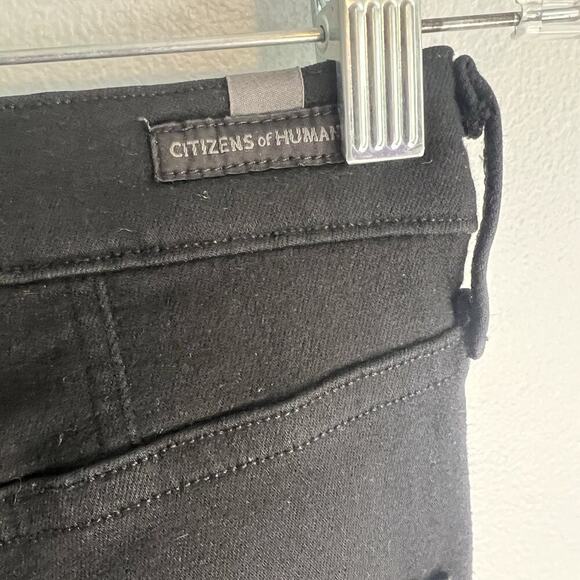 Citizens of Humanity Womens Chrissy High Rise Skinny Jeans Stretch Black Sz 27 - Picture 8 of 13